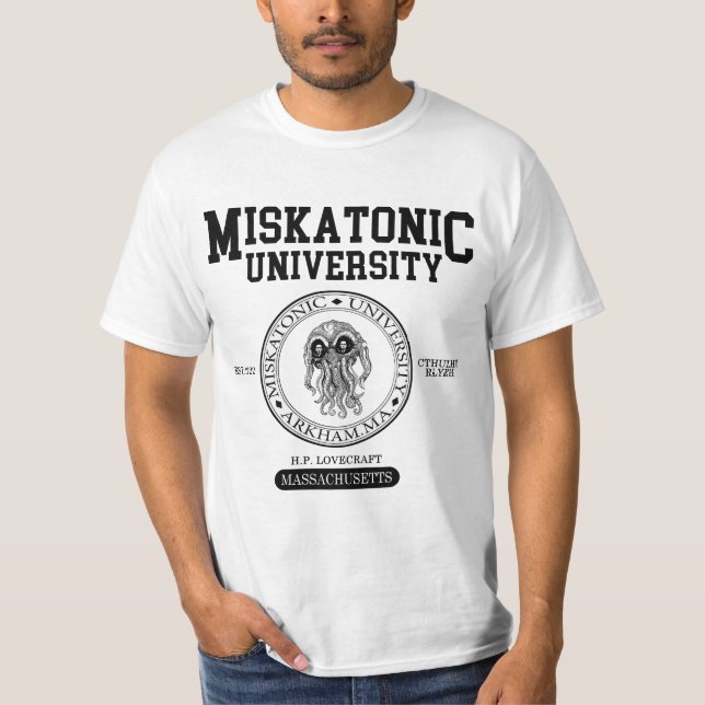 T-shirt d'université de Miskatonic (Devant)