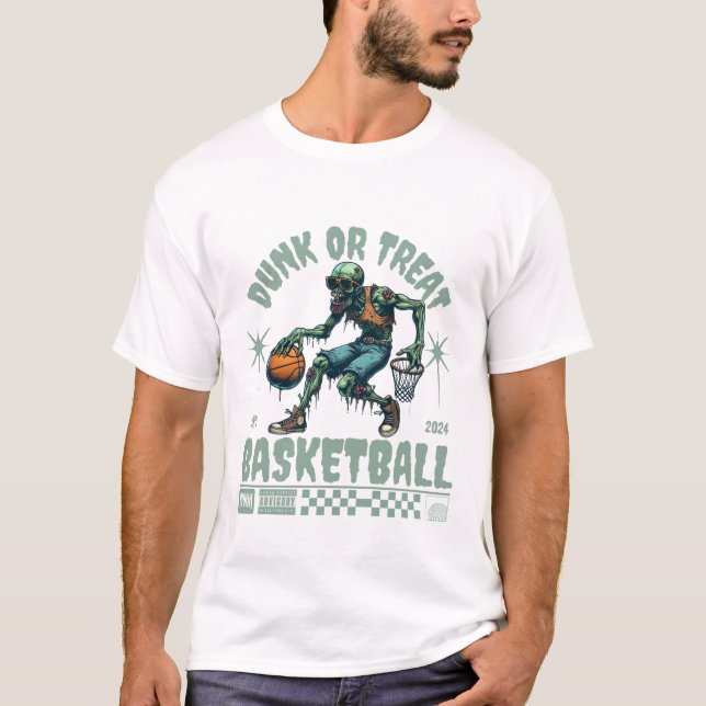 T-shirt Dunk ou Treat (Devant)