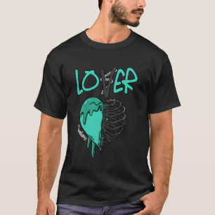 T-shirt Dunkare Loser Loser Lover Black Green Glow 3S M