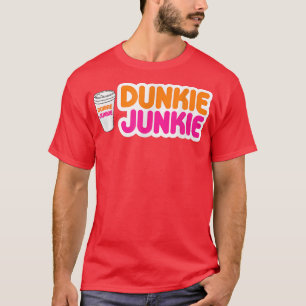 T-shirt Dunkie Junkie Coffee Love Funny Coffee Saying 2022