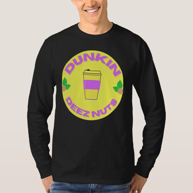 T-shirt Dunkin Deez Nuts Par Merch Denisaev9rt (Devant)