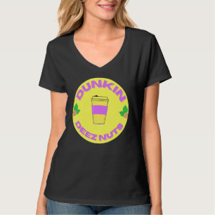 T-shirt Dunkin Deez Nuts Par Merch Denisaev9rt