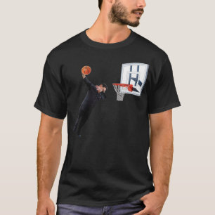 T-shirt Dunking Dabbing Kim Jong Un Basketball Corée du No