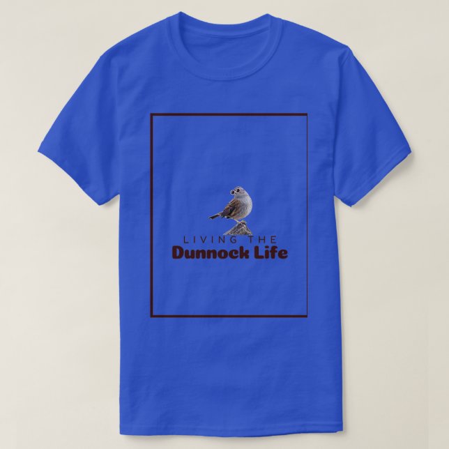 T-shirt Dunnock Prunella modularis (Design devant)