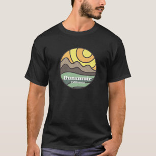 T-shirt Dunsmuir California Mountains CA Vacances Souvenir
