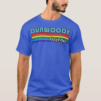T-shirt Dunwoody Georgia Pride Dunwoody LGBT Gift LGBTQ S