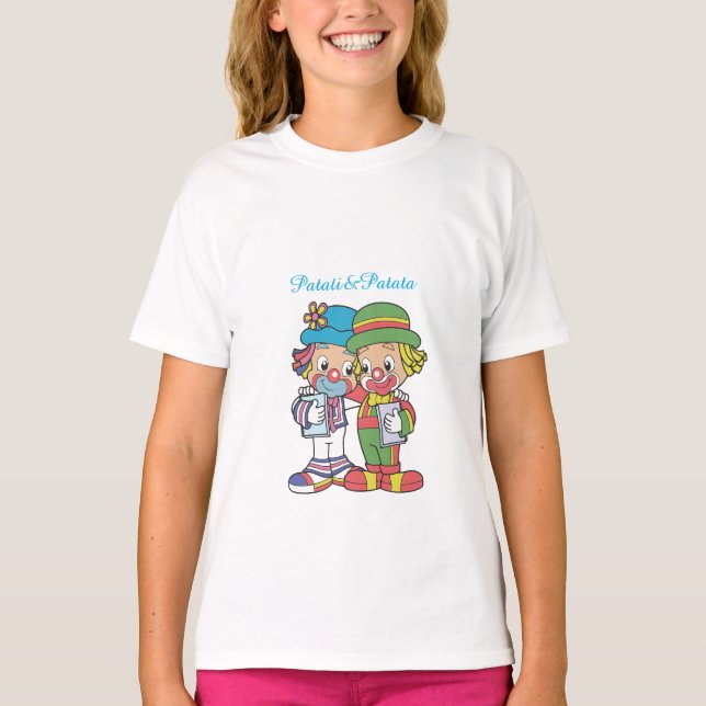 T-Shirt duo clown (Devant)