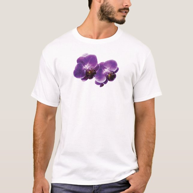 T-shirt Duo Orchidée Pourpre (Devant)