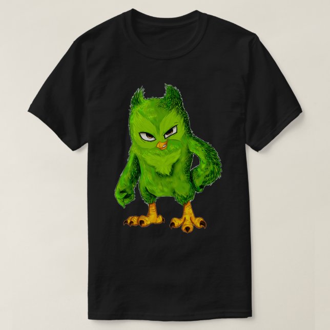 T-shirt Duolingo Owl (Design devant)