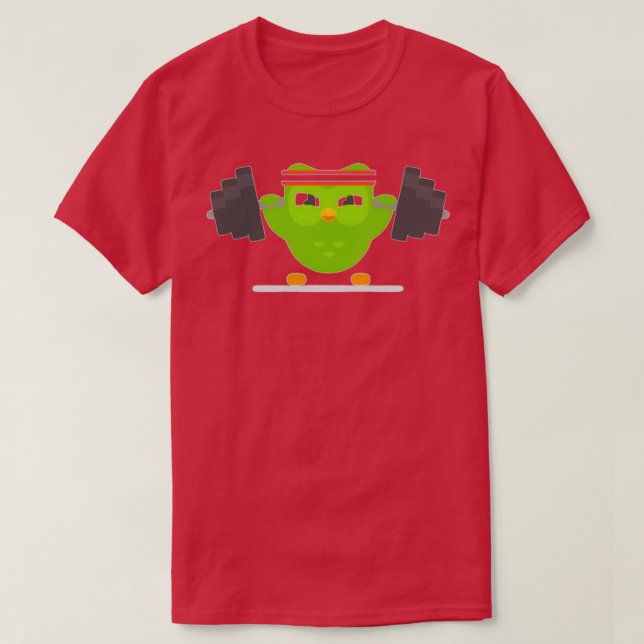 T-shirt Duolingo owl (Design devant)