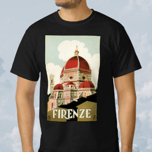 T-shirt Duomo à Firenze Florence Italie Art de voyage vint