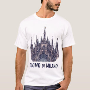 T-shirt Duomo di Milano (Cathédrale de Milan)