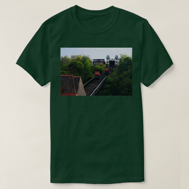 T-shirt Duquesne Incline Pittsburgh Pennsylvanie 1 (Design devant)