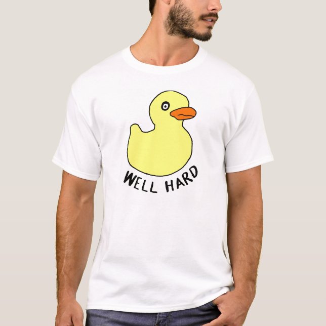T-shirt dur bon le canard (Devant)