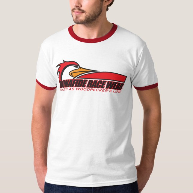 T-shirt "Dur comme les lèvres du pivert" par véritable (Devant)