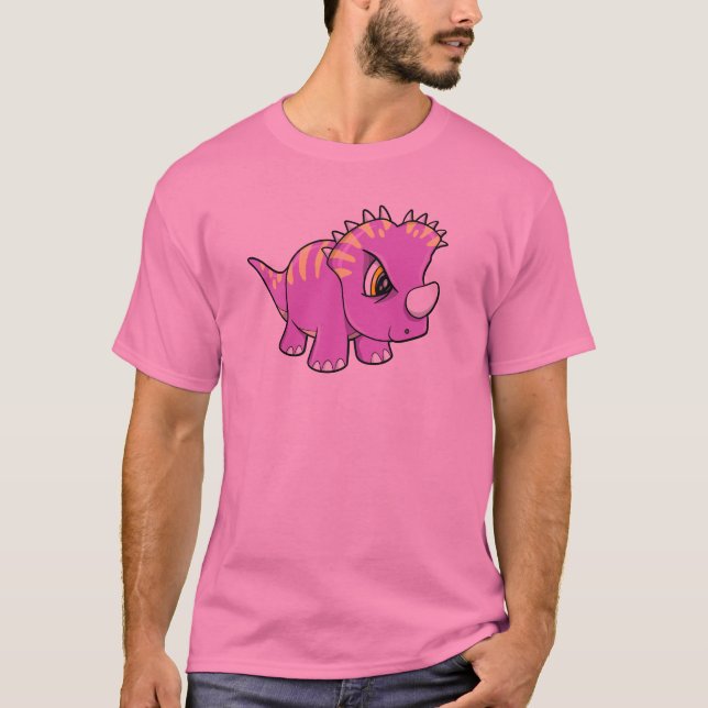 T-shirt dur mignon de dinosaure (Devant)