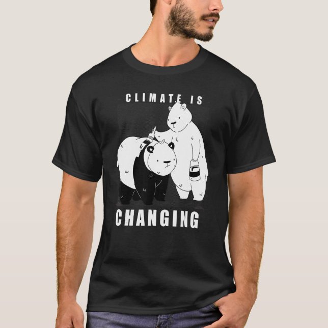 T-shirt Durabilité du climat (Devant)