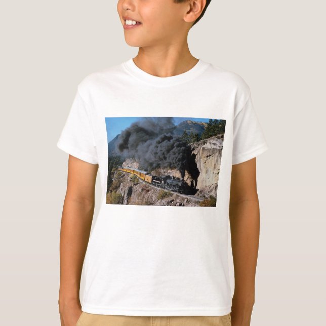 T-shirt Durango et chemin de fer de Silverton, no. 481, (Devant)