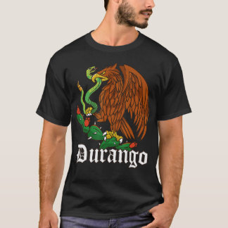 T-shirt Durango Mexique avec Aigle mexicain Durango