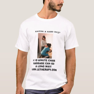 T-shirt Dure journée pas plus d'image