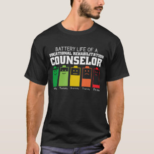 T-shirt Durée De Vie Batterie D'Un Conseil De Réadaptation