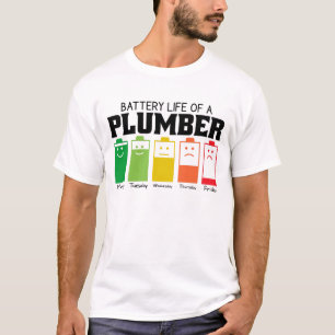 T-shirt Durée De Vie De La Batterie D'Un Chauffeur
