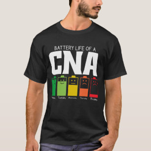 T-shirt Durée De Vie De La Batterie D'Un CNA