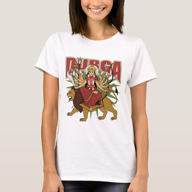 T-shirt Durga indou (Devant)