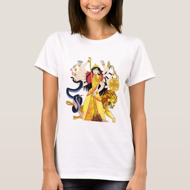 T-shirt Durga Maa Les Dieux (Devant)