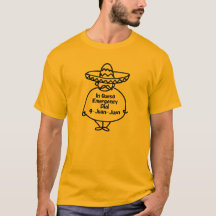 T-shirt d'urgence à Queso