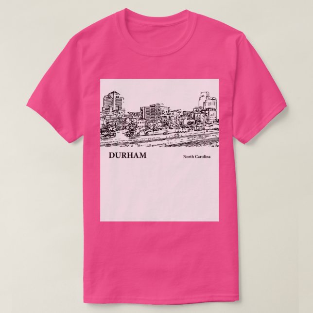 T-shirt Durham Caroline du Nord 3 (Design devant)