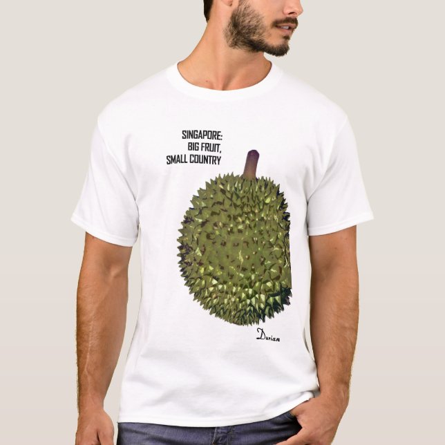 T-shirt Durian-Singapour (Devant)