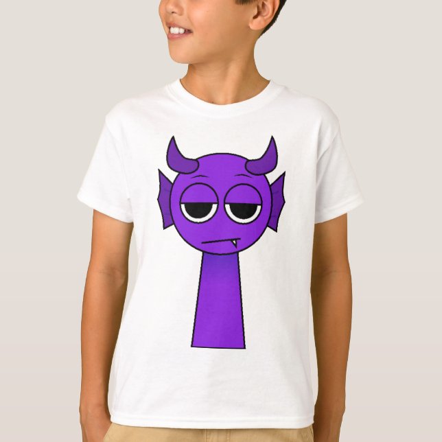 T-shirt Durple de Sprunki (Devant)
