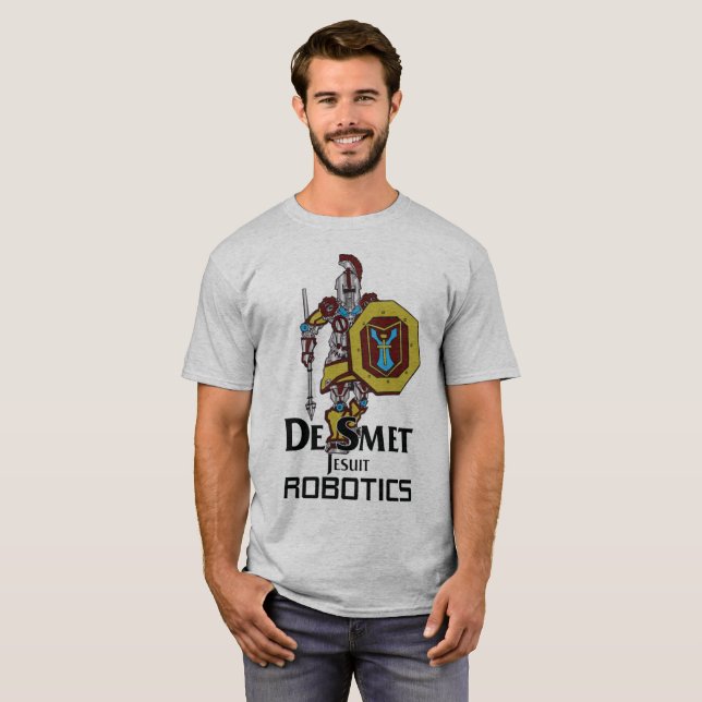 T-shirt DURT RoboSpartan (Devant entier)