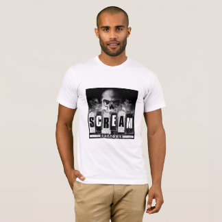T-shirt d'usine de cri perçant (blanc)
