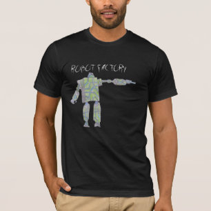 T-shirt d'usine robotisée