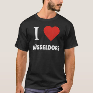 T-shirt Dusseldorf Dialice Rhine Westphalie Allemagne Souv