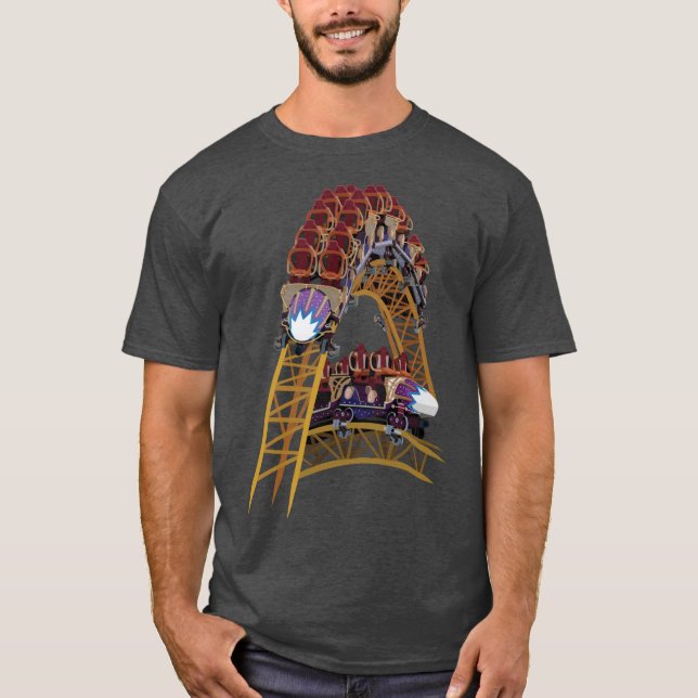T-shirt Dust Racers Dueling Design Universal Epic Universe (Devant)