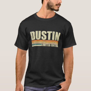 T-shirt Dustin Nom cadeau Personnalisé Funny Retro Vintag