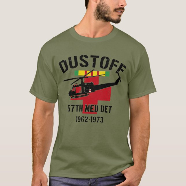 T-shirt DUSTOFF / 57th Medical Company (Air Ambulance) (Devant)