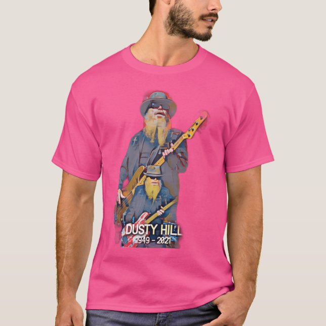 T-shirt Dusty Hill (Devant)