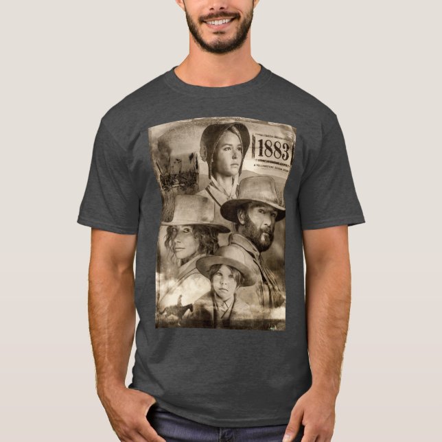 T-shirt Dutton Family 883 Yellowstone (Devant)