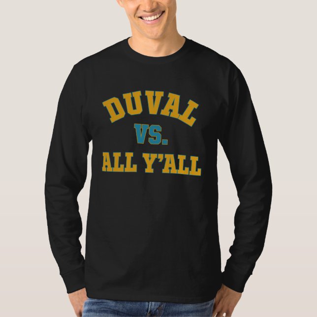 T-shirt Duval contre tous Yu2019all (Devant)