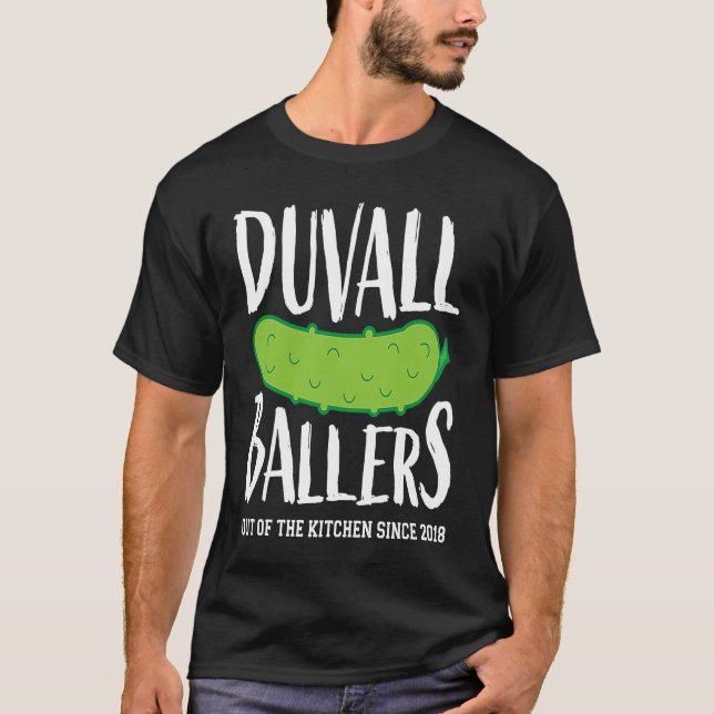 T-shirt Duvall Ballers Pickleball Gear (Devant)