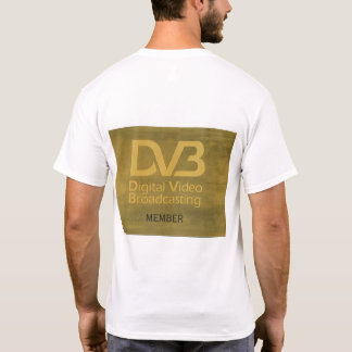 T-shirt DVB - Diffusion vidéo numérique