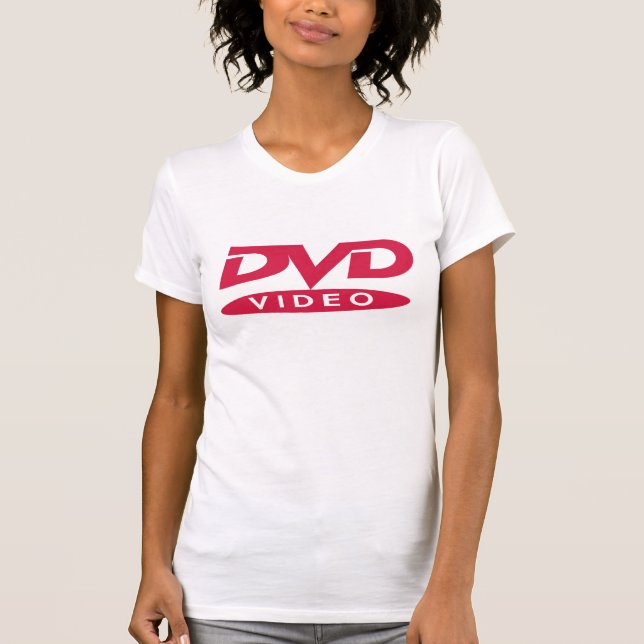 T-shirt DVD Red Logo - Women (Devant)
