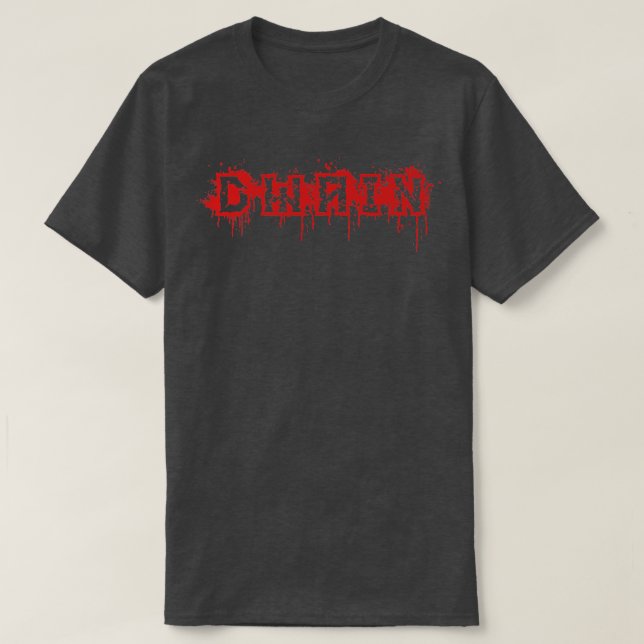 T-shirt Dwain - First Name Halloween Costume Personalized  (Design devant)