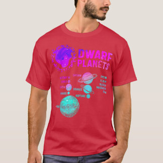 T-shirt Dwarf Planets Science Space Solar Astronomy System
