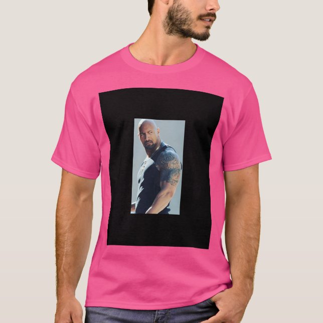T-shirt Dwayne Johnson (Devant)