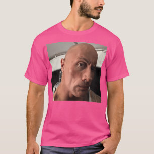 T-shirt Dwayne The Rock Johnson Eyebrow Raise Mème Classic
